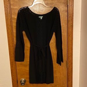 ModCloth She + Sky Lace Detail Dress